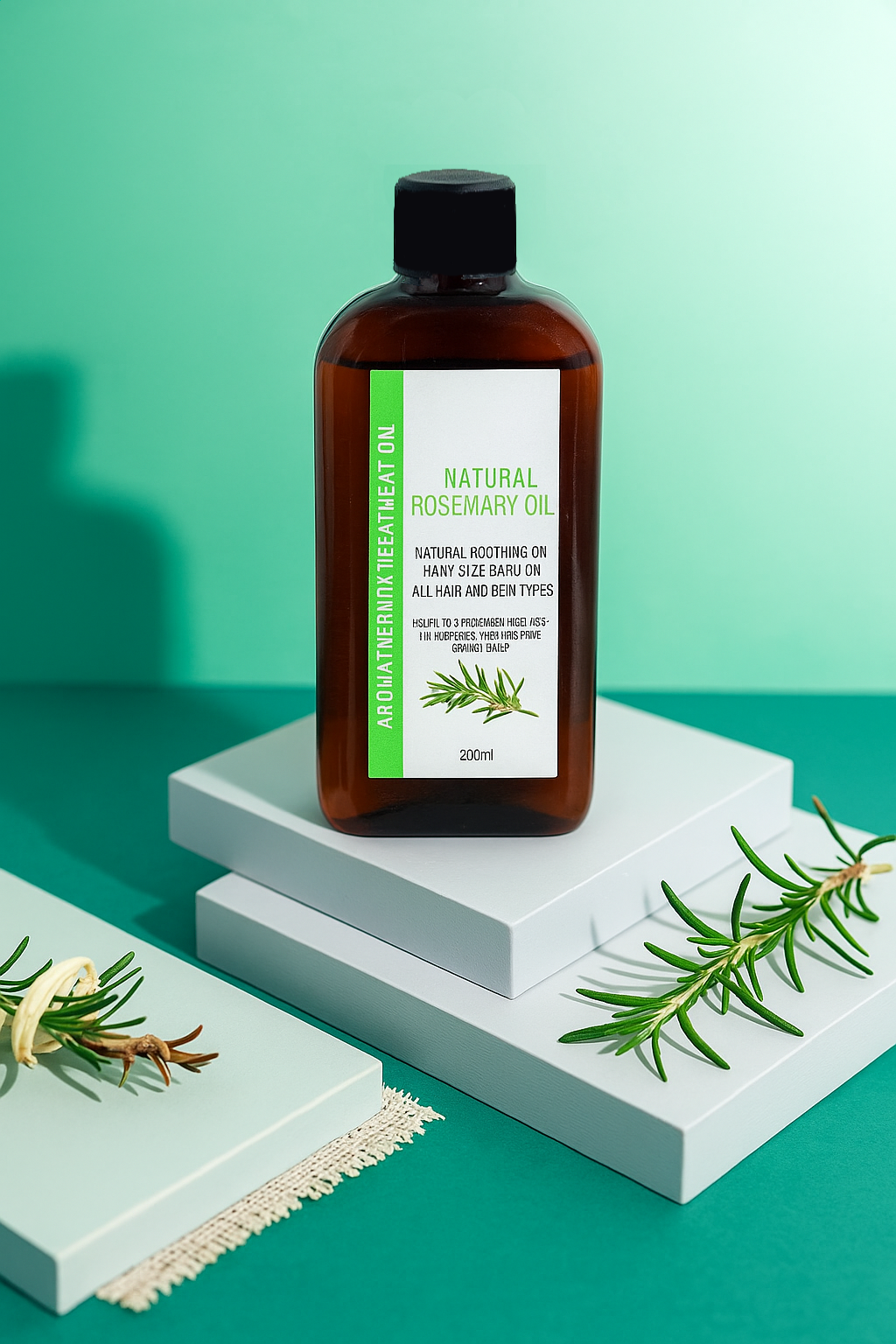 Natural Rosemary Oil 200Ml