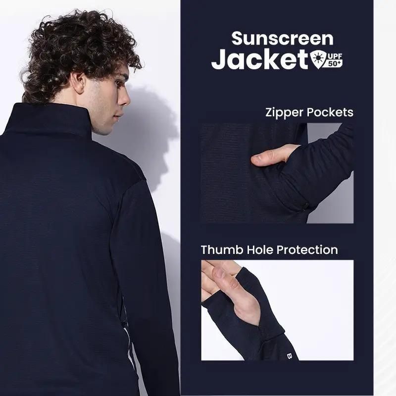 Sunscreen Jacket with UV Protection – Ultra-Light & Stylish for Men
