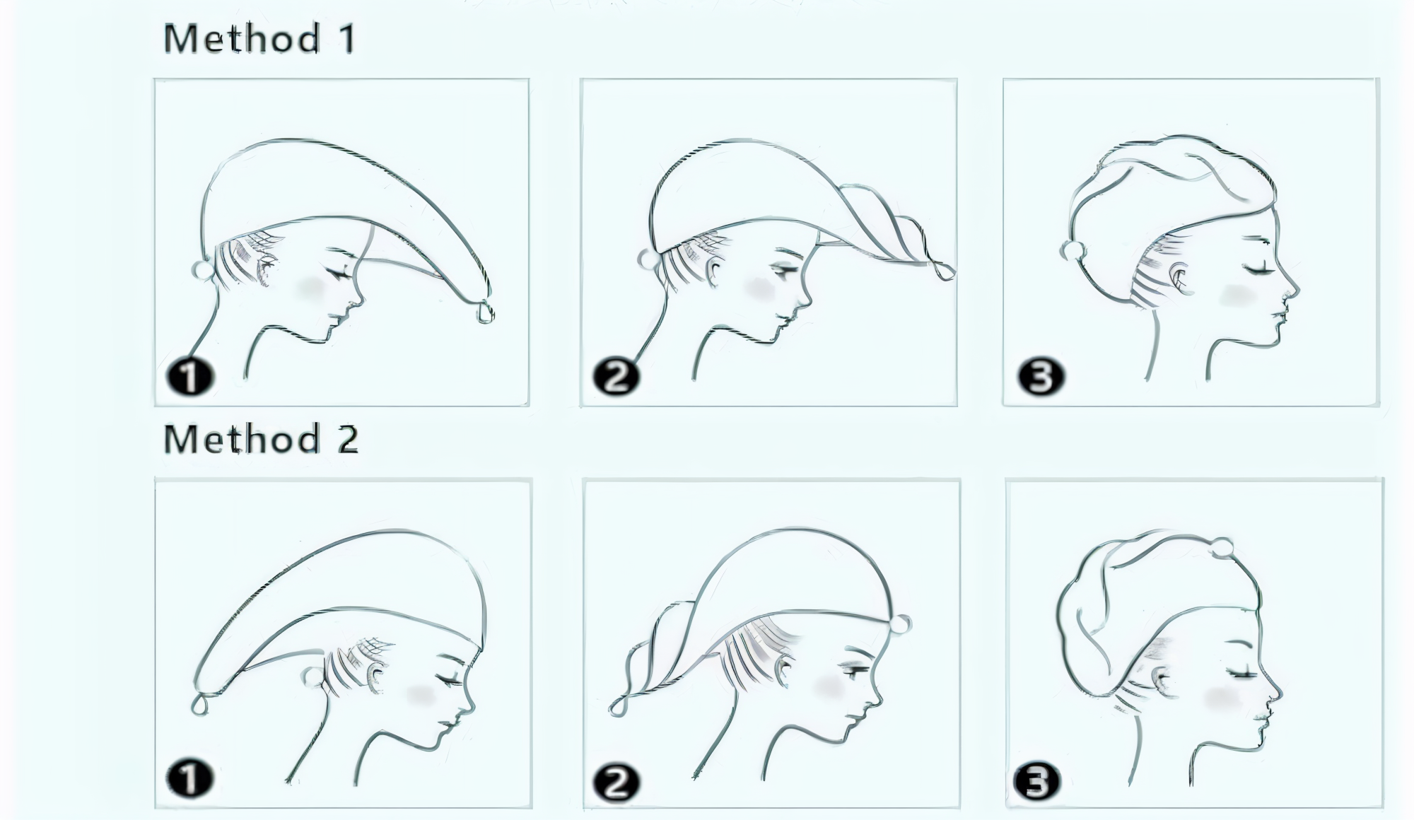 Hair Towel Wrap Quick Dry 100% Cotton