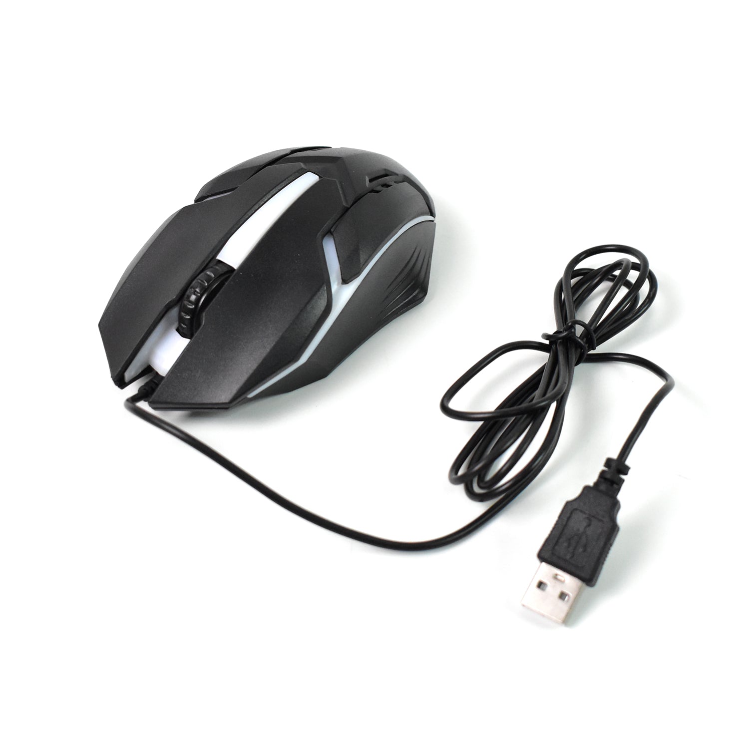 Usb Wired Mouse Ergonomic Design Gaming Mouse (1 Pc)