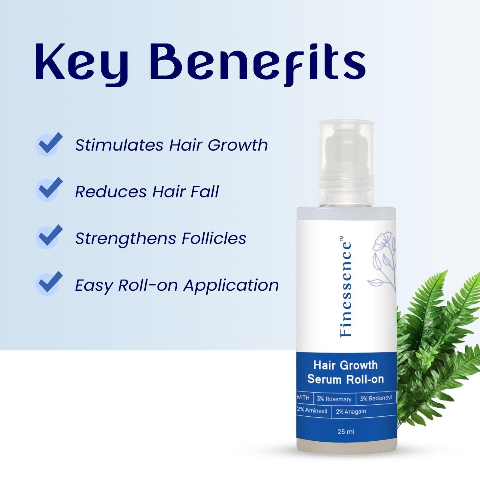 Rosemary Hair Growth Serum (Roll On) 25ml