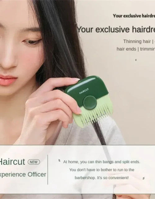 2-in-1 Baby Haircut & Hairdressing Comb – Gentle & Portable Trimmer for Perfect Bangs & Broken Hair