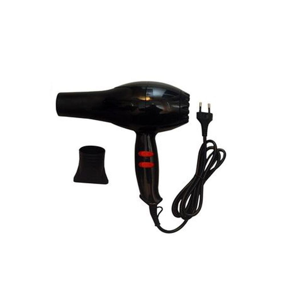 1500W Professional Salon-Grade Hair Dryer – Sleek Black Edition for Perfect Styling