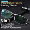 Anti Blue Progressive Reading Glasses Pack Of 2