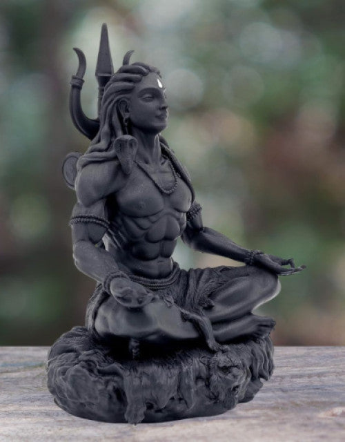 Car Dashboard Ornament, Shiva and Shakti Statues, Hindu Deity Idols