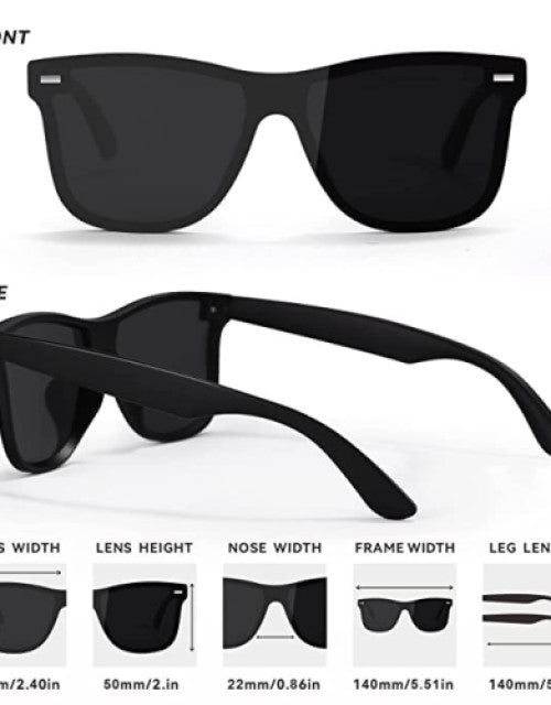 Fashion Sunglasses for Men/Women Retro Sun Glasses for Fishing Driving Hiking Golf 100% UV Protection